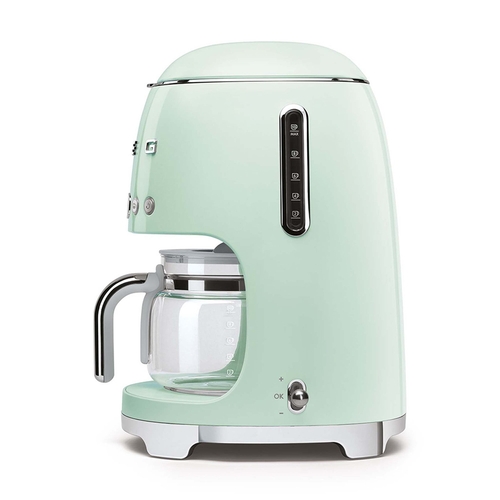 SMEG DCF02PGEU Verde agua - Cafetera de Goteo 1050W