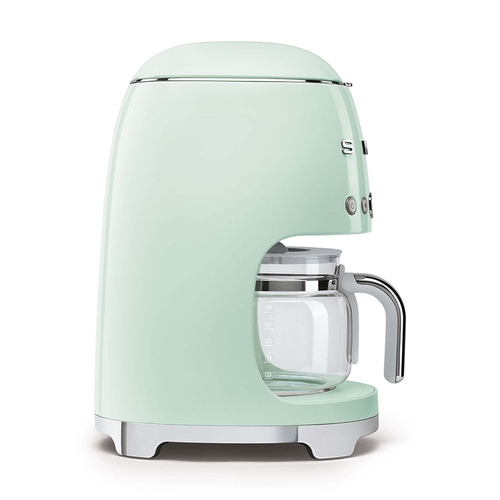 SMEG DCF02PGEU Verde agua - Cafetera de Goteo 1050W