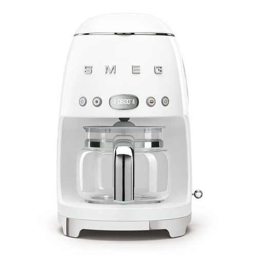 SMEG DCF02WHEU Blanco - Cafeteras de Goteo 1050W