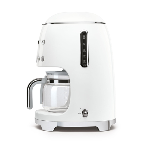 SMEG DCF02WHEU Blanco - Cafeteras de Goteo 1050W