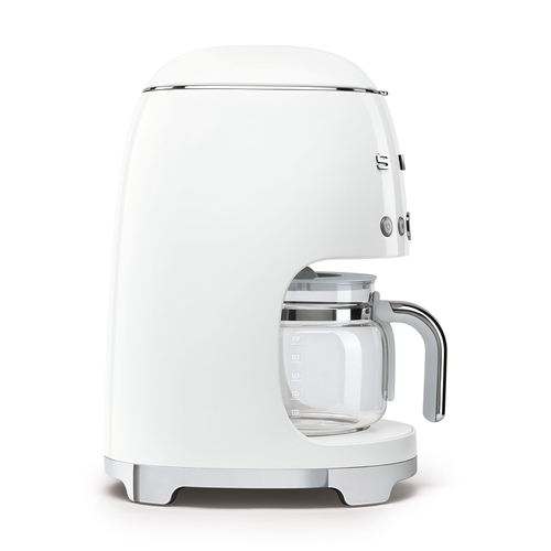 SMEG DCF02WHEU Blanco - Cafeteras de Goteo 1050W
