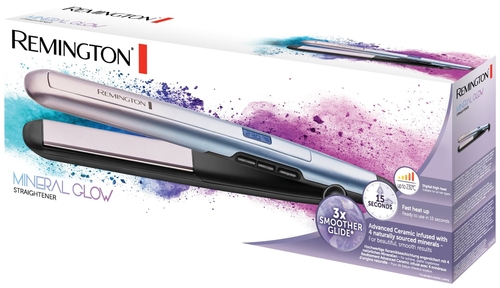 REMINGTON MINERAL GLOW S5408 - Plancha de Pelo Cerámica