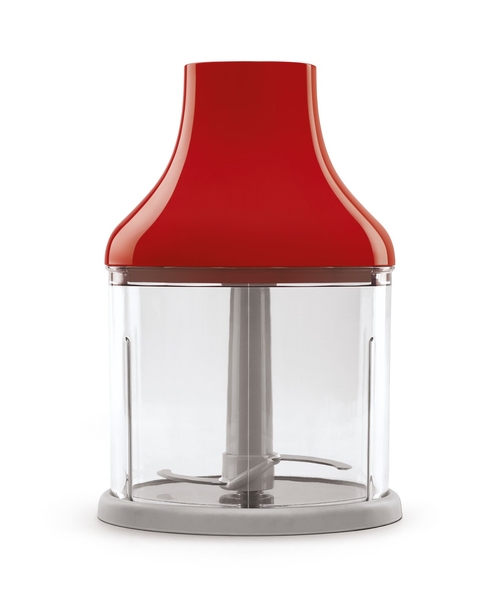 Set de 4 accesorios Smeg HBAC11RD Rojo Batidor Picadora Pasapurés Vaso
