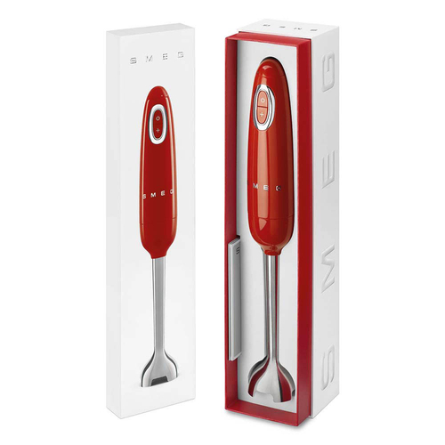 SMEG HBF11RDEU Rojo - Batidora de Mano 700W