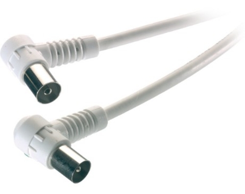 VIVANCO BL-48034 Blanco - Cable de Antena 3M