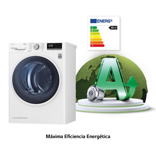 LG RH90V5AV6N Blanco - Secadora Bomba de Calor 9KG