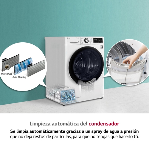 LG RH90V5AV6N Blanco - Secadora Bomba de Calor 9KG