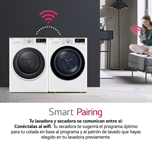 LG RH90V5AV6N Blanco - Secadora Bomba de Calor 9KG