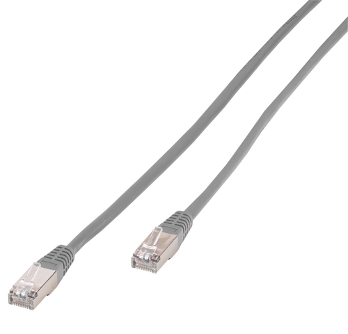 VIVANCO 2XRJ45 20238 Gris - Cable de Red 3M