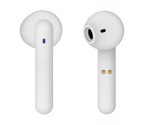 VIVANCO TRUE Wireless Bluetooth - Auricular Inalámbrico Blanco