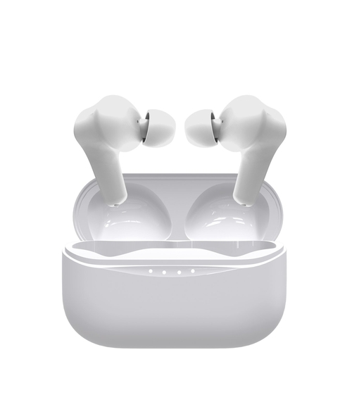 VIVANCO TRUE Wireless Stereo Headset - Auricular Inalámbrico Blanco