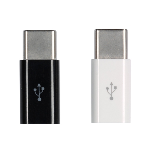 VIVANCO BL-NE 61702 Blanco Negro - Adaptador USB-C 