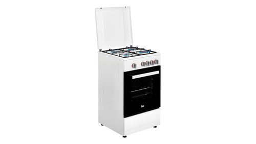 Teka FS 502 4GG WH - Cocina de Gas Butano 4 Fuegos