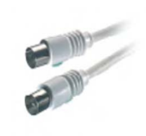 Cable Antena Vivanco 19317 1.5 Metros Blanco  
