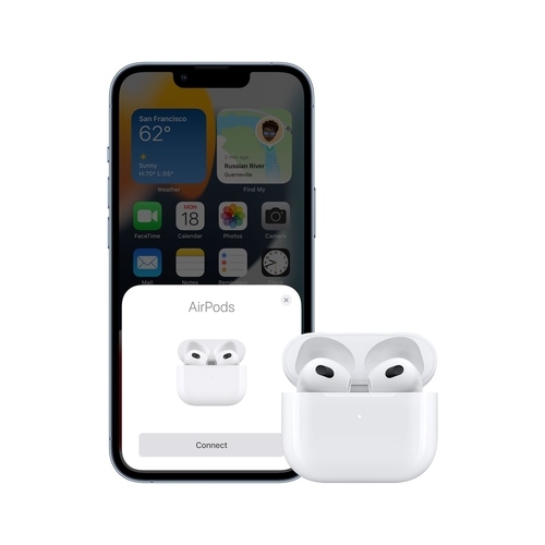 APPLE Airpods 3ª GEN Blanco - Auricular Inalámbrico Estuche Lightning