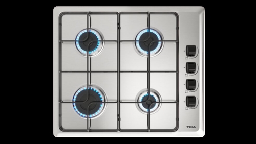 TEKA HLX-640 4G INOX - Placa de Gas Natural 60CM 