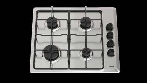 TEKA HLX-640 4G INOX - Placa de Gas Natural 60CM 