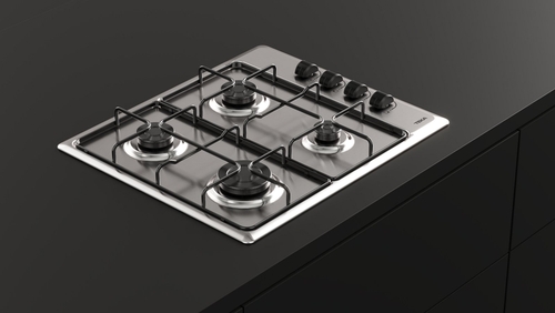 TEKA HLX-640 4G INOX - Placa de Gas Natural 60CM 