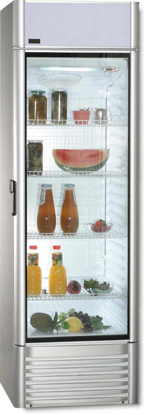 ROMMER XLS-350-T INOX - Nevera Una Puerta TURBO FRESH