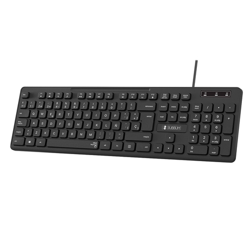 SUBBLIM SUBKBC-0SSK50 - Teclado Negro