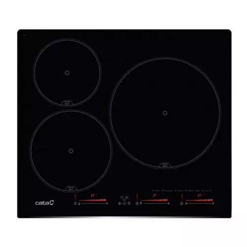CATA INSB-6003-BK Negro - Vitrocerámica de Inducción 60CM