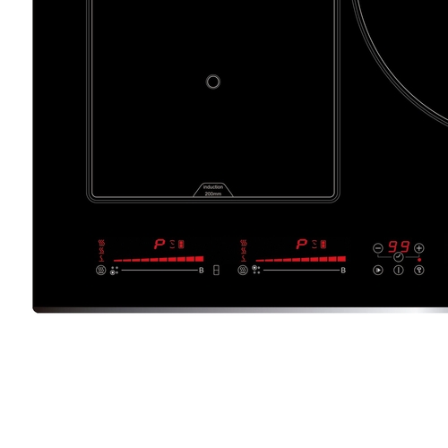 CATA INSB-8021-BK Negro 80CM - Vitrocerámica de Inducción 4 Fuegos