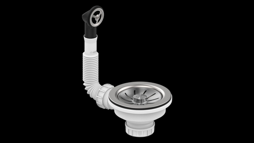 TEKA Helixpro 1C C-REB RND61001400  - Válvula de Fregadero INOX