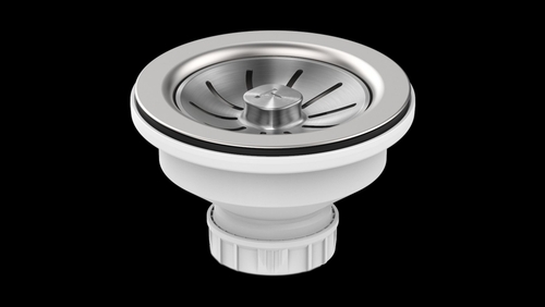 TEKA HELIXPRO 1C INOX - Válvula de Fregadero Sin Rebosadero