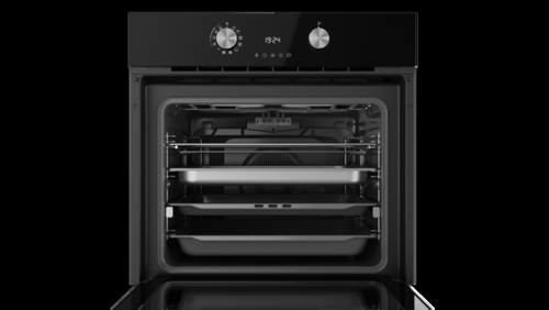 TEKA HLB-8550 Cristal Negro - Horno Multifunción 71L