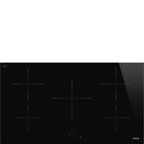 SMEG SI-2951-D Negro - Vitrocerámica de Inducción 90CM