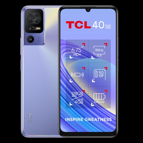 TCL 40SE T610K Twilight Purple - Móvil 4GB 128GB