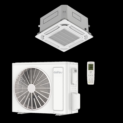 DAITSU ATLAS II AUD-42-TK-DBS Blanco - Aire Acondicionado Cassette 10400 Frig y 11600 Kcal