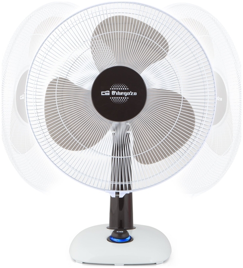 ORBEGOZO TF-0143 Blanco-Negro - Ventilador de Sobremesa 60W