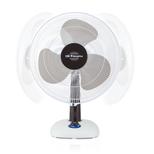 ORBEGOZO TF-0143 Blanco-Negro - Ventilador de Sobremesa 60W