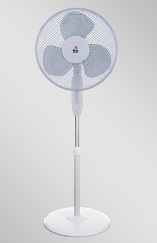 FM VP-40 Blanco - Ventilador de Pie 40CM