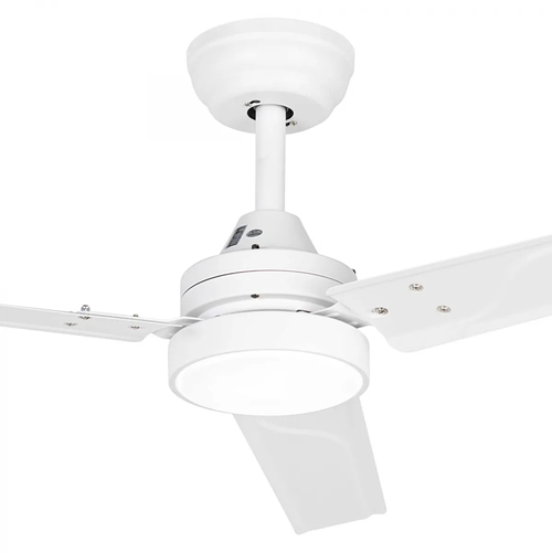 JATA JVTE-4233 Blanco - Ventilador de Techo 106CM con Luz