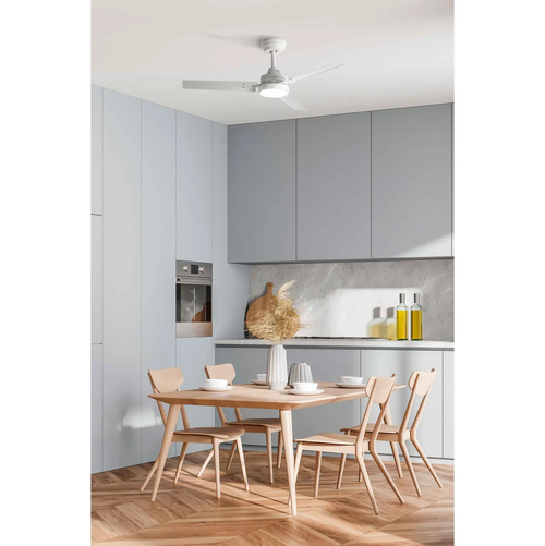 JATA JVTE-4233 Blanco - Ventilador de Techo 106CM con Luz