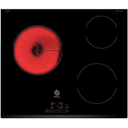 BALAY 3EB-714-LR Negro - Vitrocerámica Eléctrica 60CM