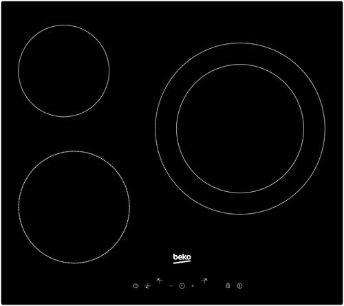 BEKO HIC-63402-T Negro - Vitrocerámica Eléctrica 60CM