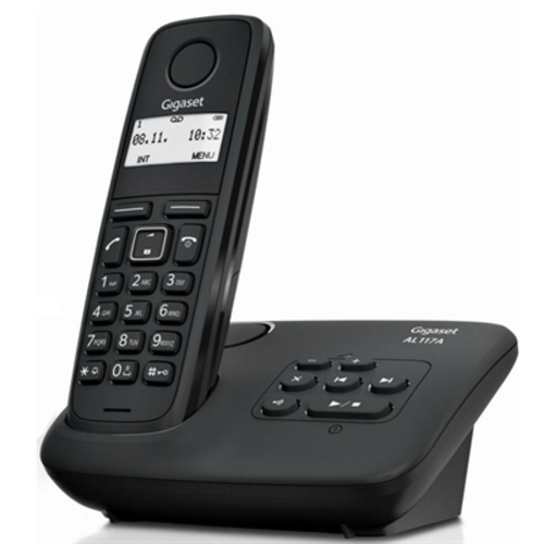 GIGASET DECT AL-117 - Teléfono fijo Negro