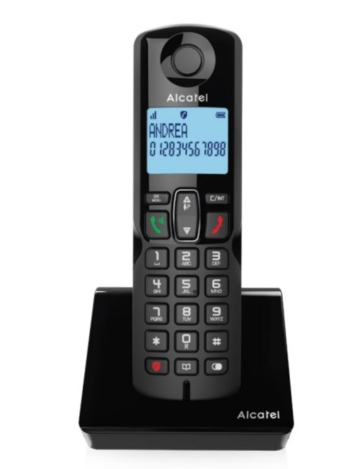 ALCATEL DEC S-280 Negro - Teléfono fijo Inalámbrico