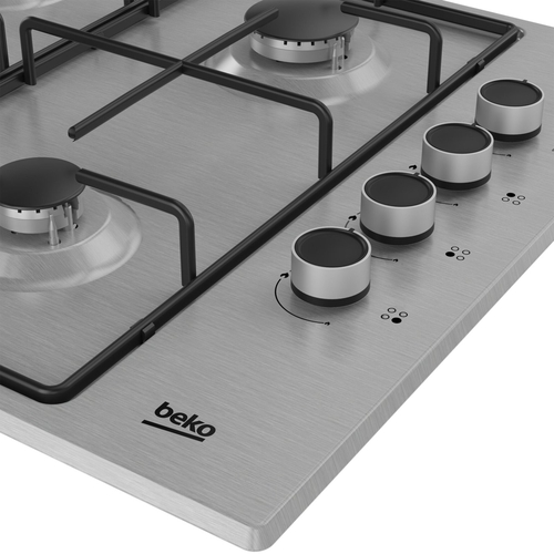 BEKO HIGG-64103-SX INOX - Placa de Gas 60CM Butano