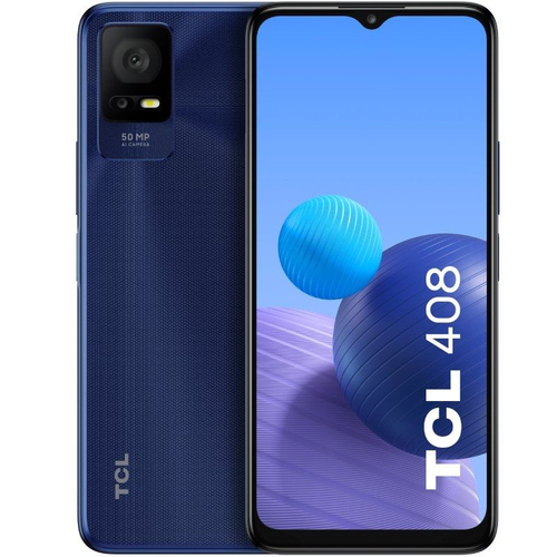 TCL 408 Midnight Blue - Móvil 4GB 64GB