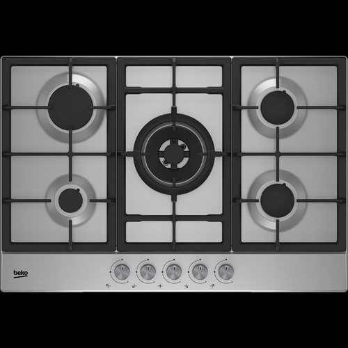 BEKO HIAW75225SL INOX - Placa de Gas 75CM Gas Butano