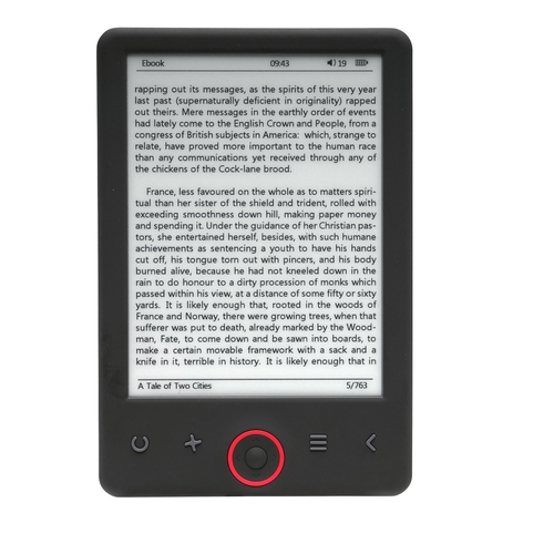 DENVER EBO-315-L Negro - Ebook 6" 4GB