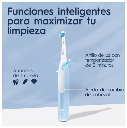 ORAL B IO3 ICE Azul - Cepillo Eléctrico Batería