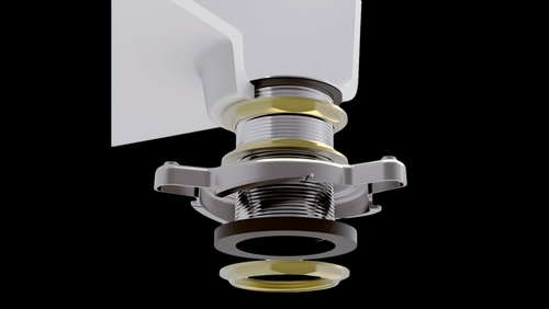 TEKA PERFECTFLOW TR 550 - Adaptador INOX