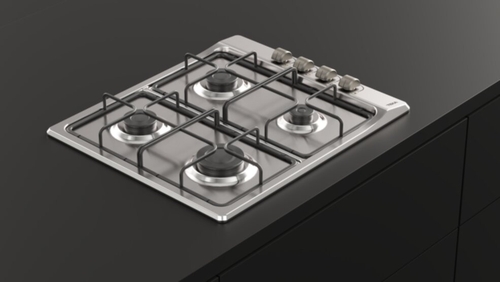 TEKA E-60.3 40 INOX - Placa de Gas 60CM Natural