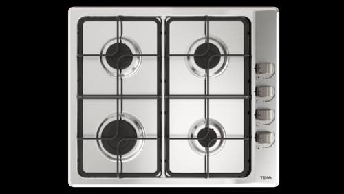 TEKA E-60.3 40 INOX - Placa de Gas 60CM Gas Butano