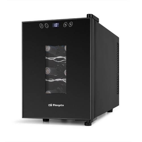 ORBEGOZO VT-630 Negro - Vinoteca 6 Botellas